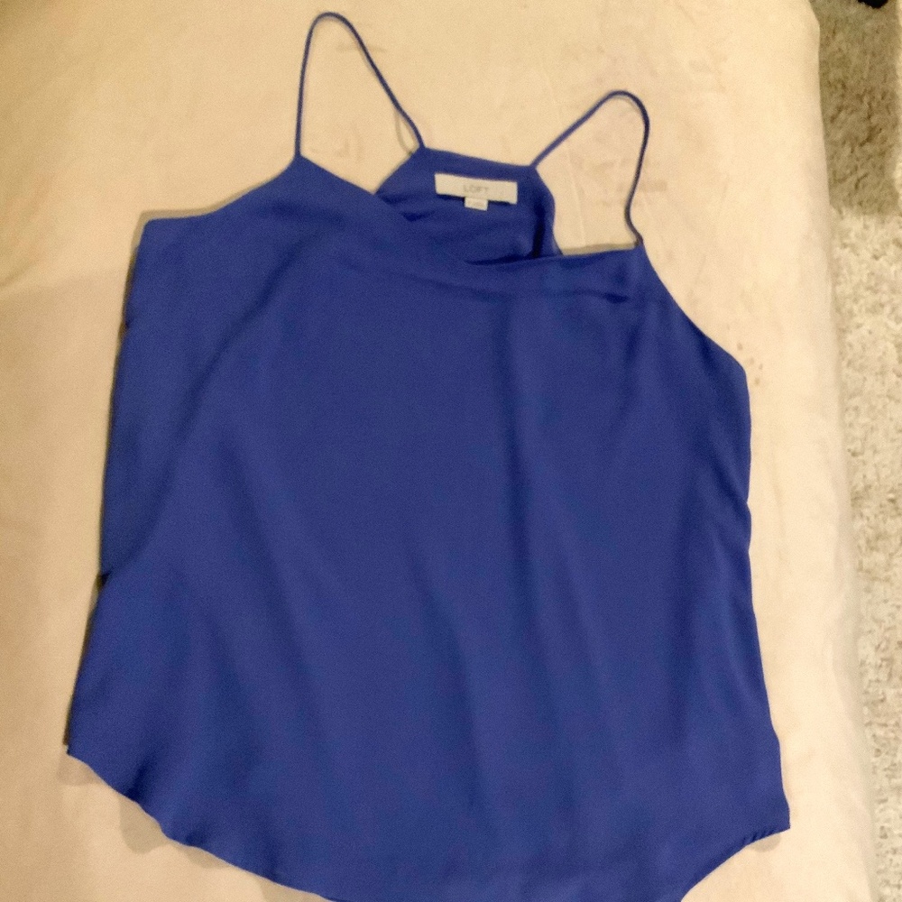Loft Purple L Camisole Scandi Girl Essential Party Office Normcore Travel
